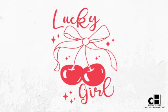Cherry Valentine SVG PNG Design for Local Business Graphics