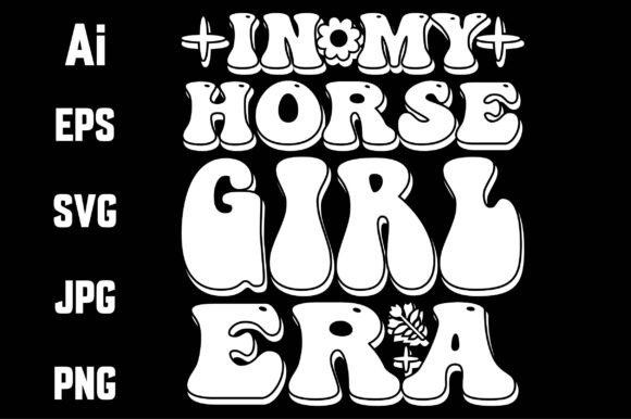In My Horse Girl Era: A Fun SVG for Embroidery