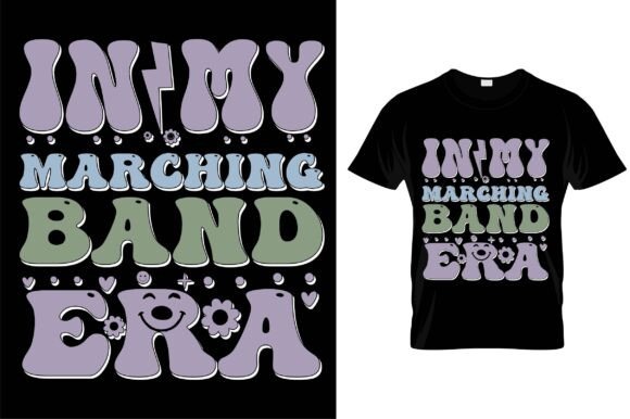 In My Marching Band Era Svg: A Retro Wavy Graphics Craft