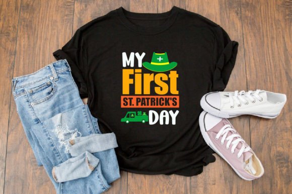 My First St. Patrick's Day SVG Design for Crafts