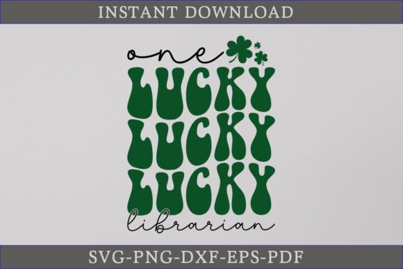 One Lucky Librarian SVG: A Crafty Graphics Gem