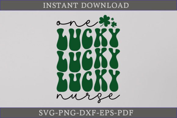 One Lucky Nurse Retro Gift Shirt SVG: A Crafty Graphic Boost