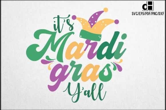 Review: Mardi Gras Y’all SVG PNG for Graphics and Crafts