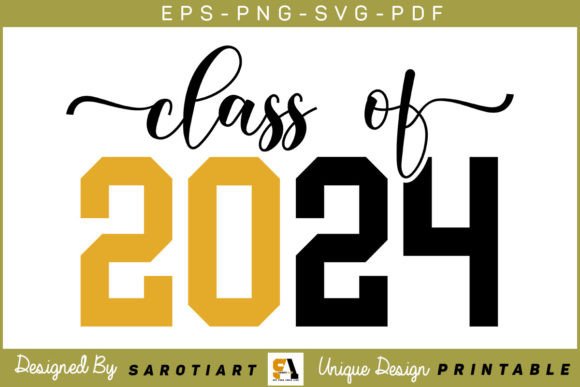 Senior Graduation 2024 SVG T-shirt: A Graphics Gem for Crafts