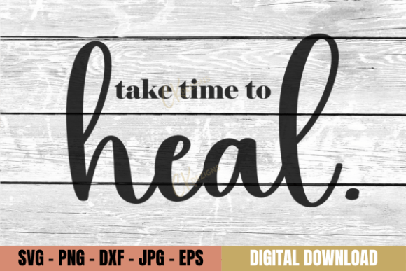 Take Time to Heal: A Versatile SVG for Graphics and Crafts