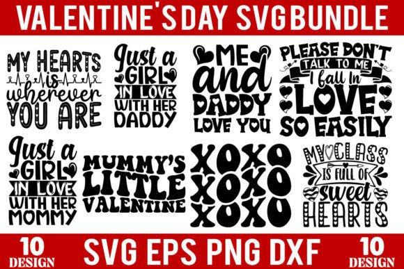 Valentines Day Svg Bundle: A Fun Graphics Craft for Local Brands